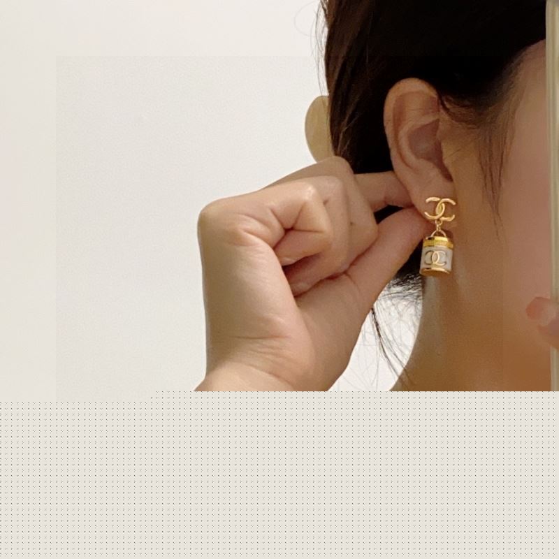 Ch*el earrings